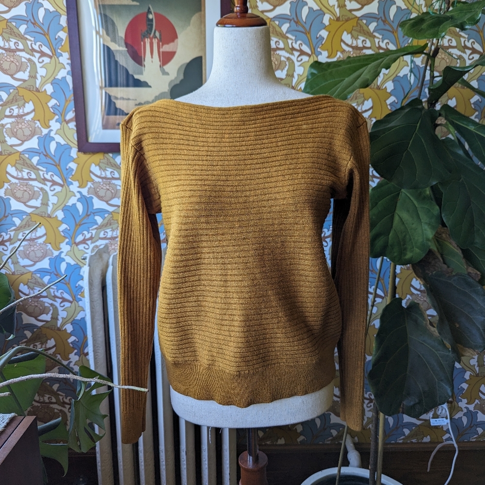 Babaton Boat-Neck Wool Sweater